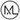 Moxi Loxi lettermark logo in black, shown on the studio's digital gift card.