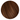 Umber human hair color swatch featuring a deep warm brunette shade with subtle chestnut undertones and natural shine.