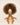 Moxi Loxi Sample Piece human hair wig in warm brown with highlights, front view on a smooth gold display form.