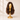 Moxi Loxi Elena Swiss lace top human hair wig displayed on a gold mannequin stand, showcasing a lightweight lace top, naturally light density, and premium European human hair.