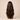 Moxi Loxi Hunter lace front silk top wig – Espresso, long straight European human hair styled in waves, 22 inches, back view