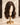 Moxi Loxi Sienna natural-texture silk-base topper in dimensional natural brown on an ivory mannequin with a gold stand