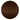 Rich Warm Brown human hair color swatch showing a solid warm brunette shade with natural dimension, silky texture, and healthy shine.
