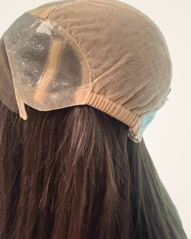 The Motion Archive Piece in Cool Truffle interior cap side construction