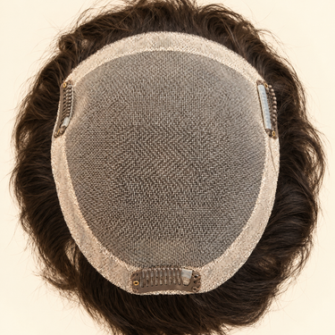 Inside view of the VELA welded nylon topper base with three pressure-sensitive clips